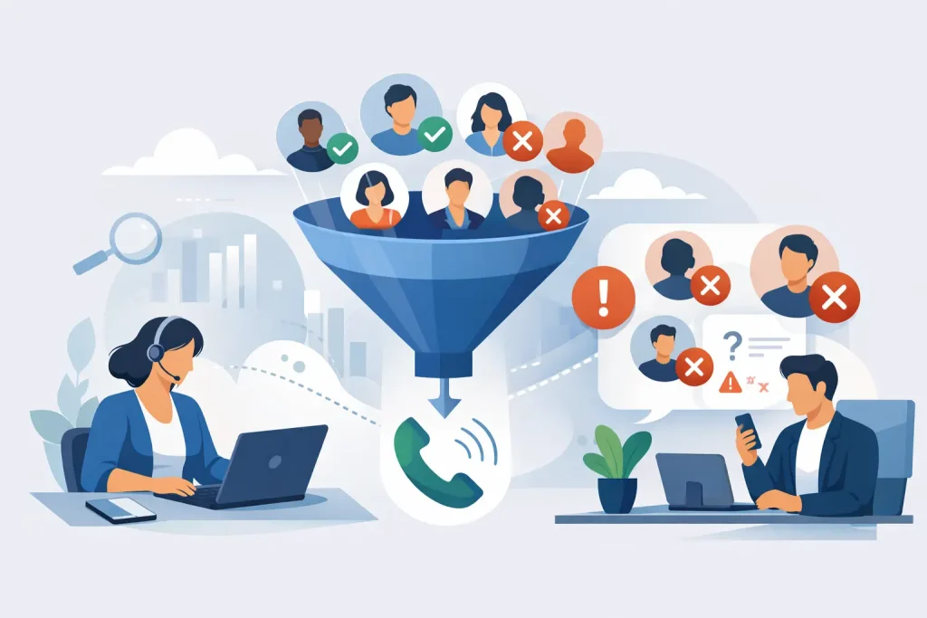 How to Screen Invalid Leads Before Dialing