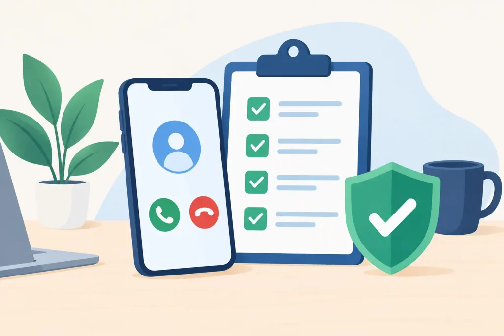 Phone Consent Audit Checklist for Outreach